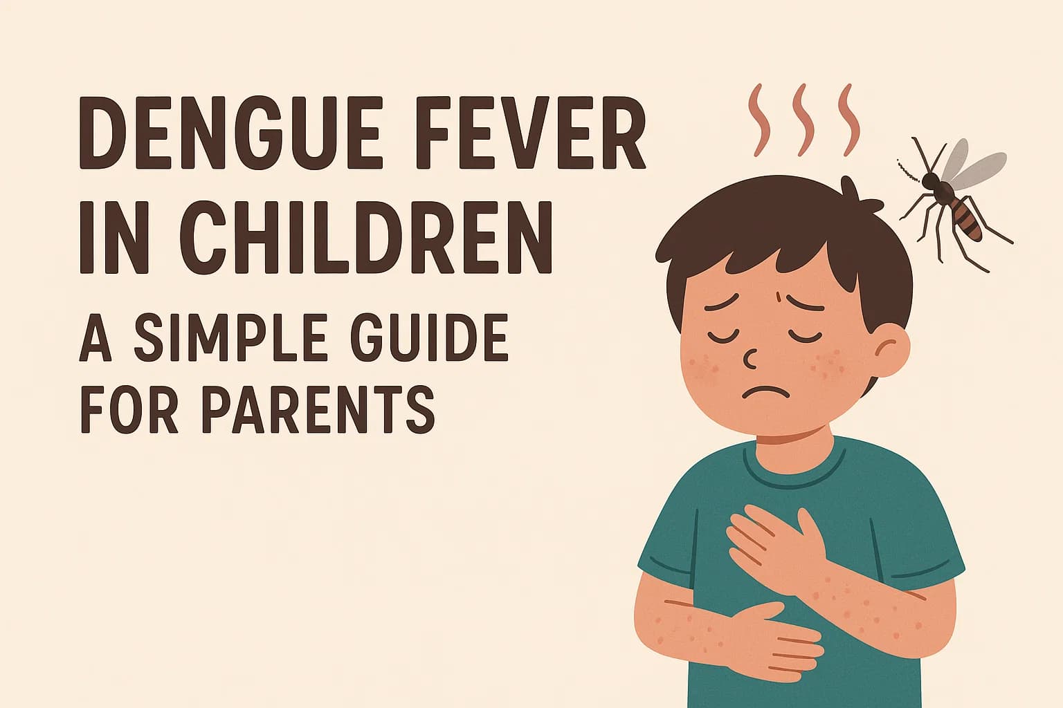 Dengue Fever in children guide by Dr. Mayur Kumar Goyal, Pediatrician Ajmer