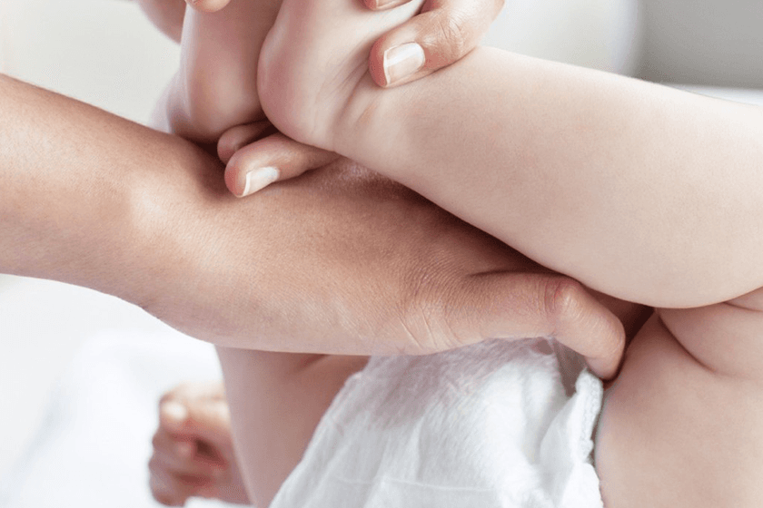 Is vaginal discharge normal in baby?